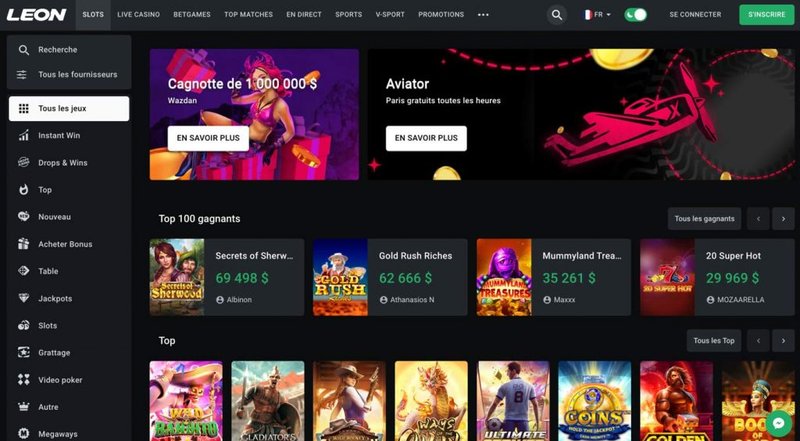 Leon casino en ligne à France